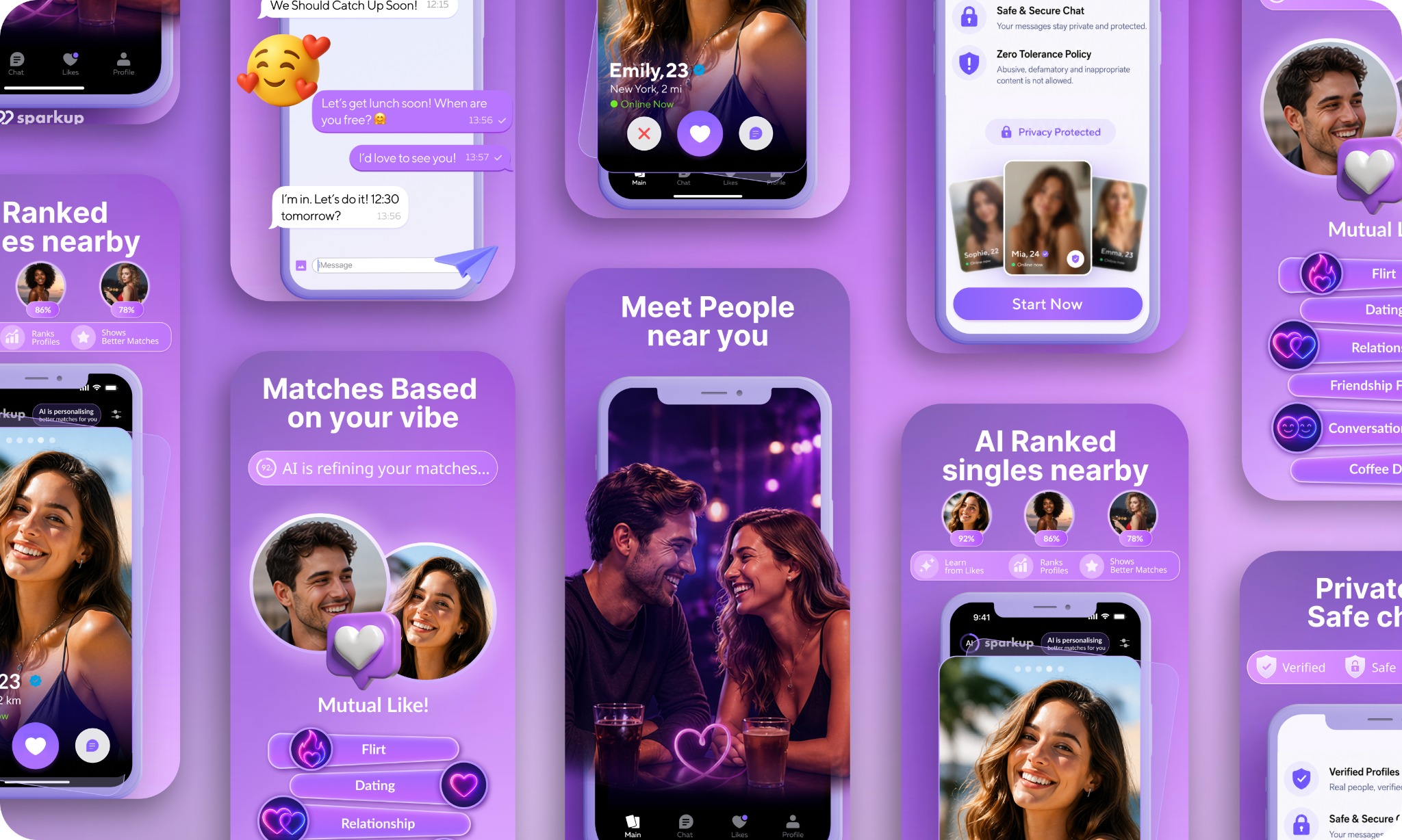 SparkUp app preview